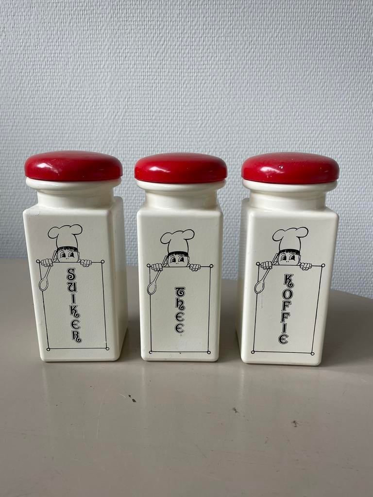 Brocante voorraadpotten, Ophalen of Verzenden