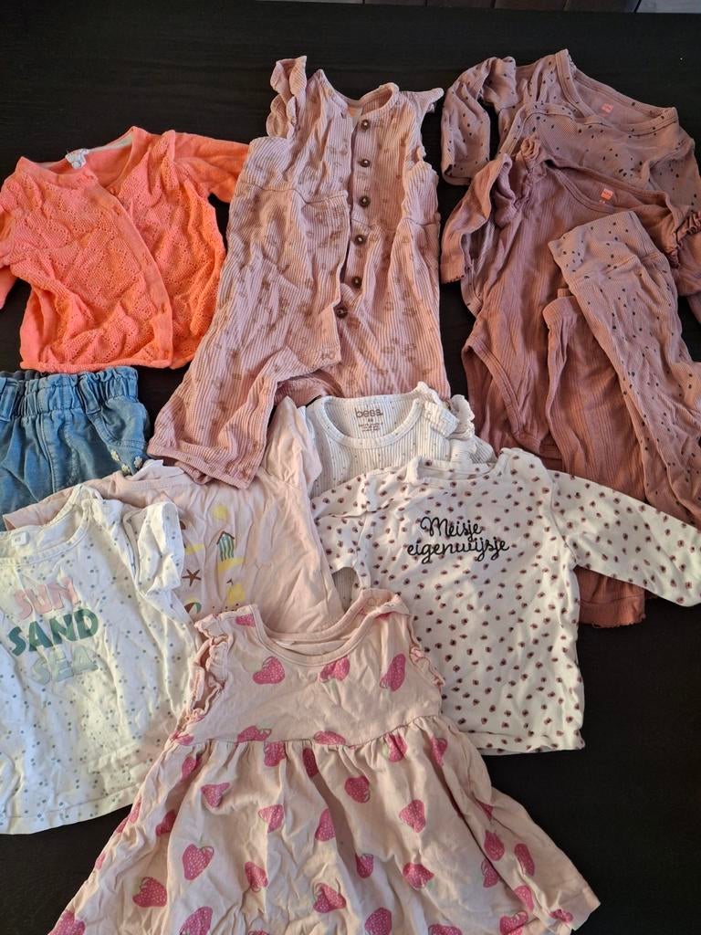 Kledingpakket meisje maat 68, Kinderen en Baby's, Ophalen of Verzenden, Zo goed als nieuw, Maat 68