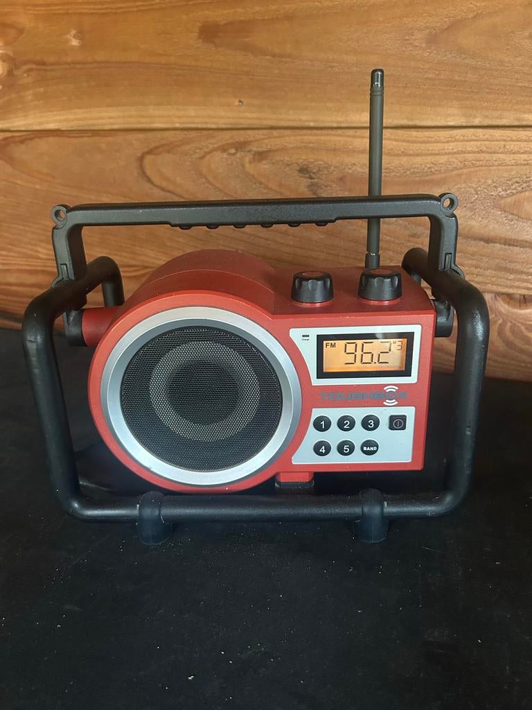 Toughbox Bouwradio - Robuust en Draagbaar, Ophalen of Verzenden, Zo goed als nieuw, Bouwradio