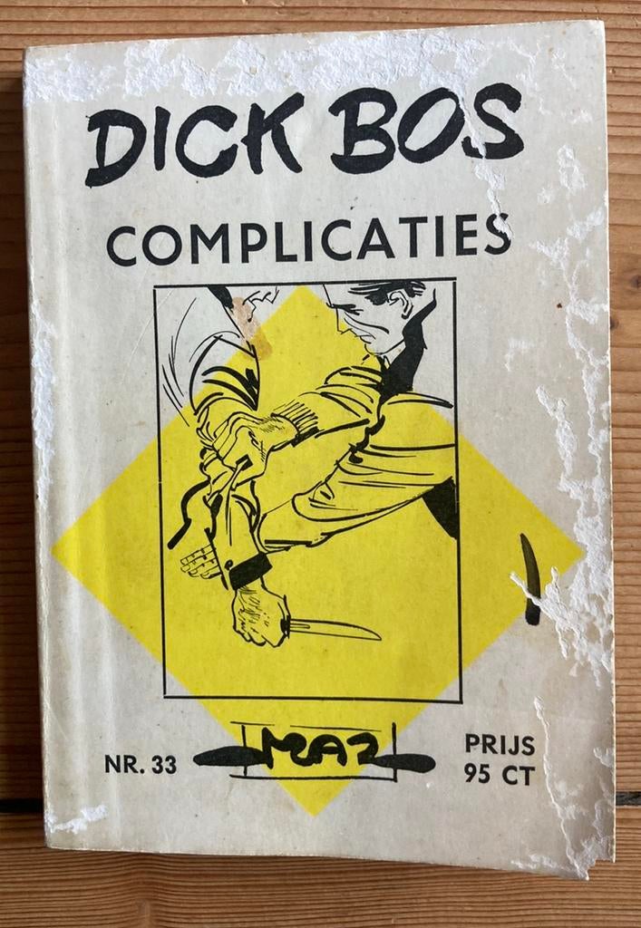 Dick Bos 33 Complicaties, nr 19 Bedrogen, nr 19 Dubbelspel, Meerdere stripboeken, Ophalen of Verzenden, Gelezen