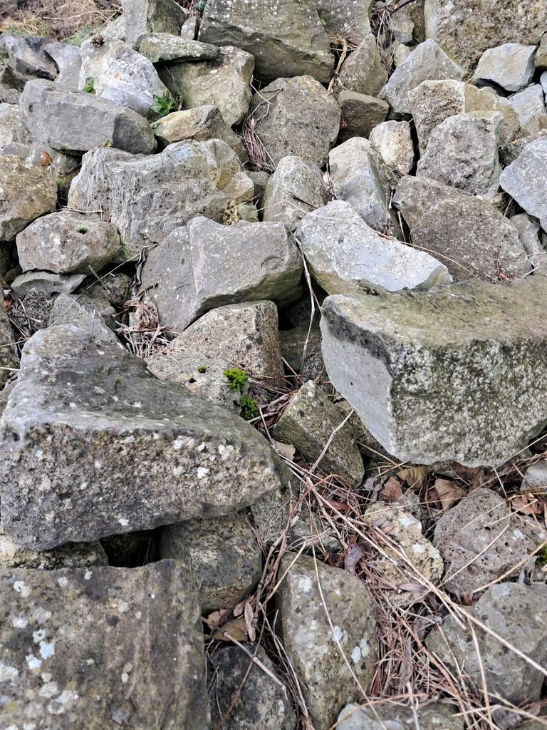 Partij gebruikte rotstenen voor tuin, Tuin en Terras, Tegels en Klinkers, Ophalen