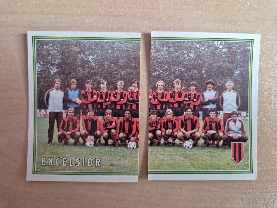 Panini Voetbal 81 Elftal Excelsior, Ophalen of Verzenden, Zo goed als nieuw, Ajax, Poster, Plaatje of Sticker