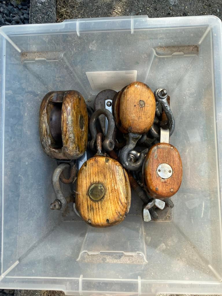 Mast en zeilen voor zeeschouw 8 meter, Ophalen of Verzenden, Gebruikt, 6 meter of meer, Overige typen