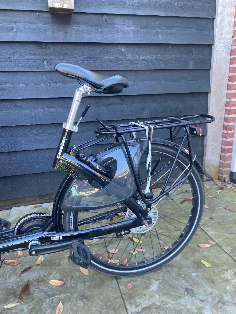 Bakfiets gazelle cabby, Ophalen, Gebruikt, Huif, 2 kinderen