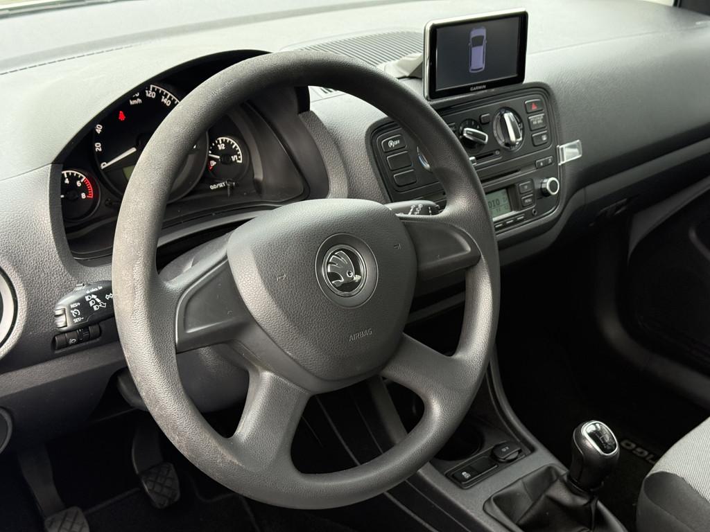 Skoda Citigo 1.0 Greentech Sprint | NAP | Cruise | RIJKLAAR, Auto's, Skoda, Voorwielaandrijving, Euro 5, Stof, Gebruikt