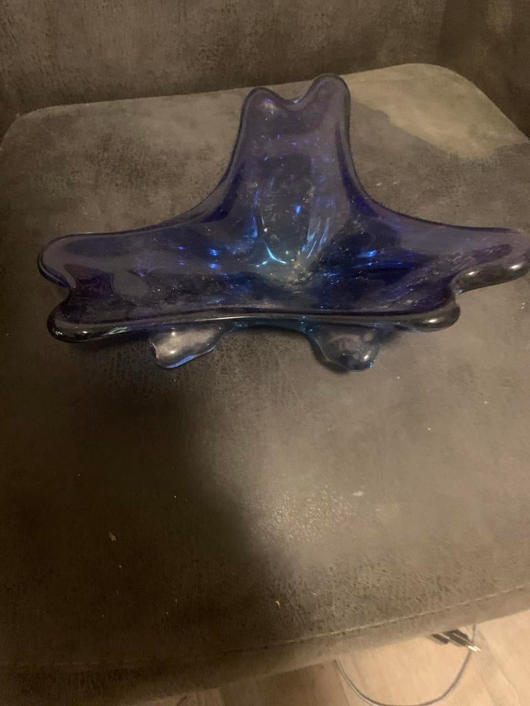 Murano glazen schaal of asbak, Antiek en Kunst, Antiek | Glas en Kristal, Ophalen of Verzenden
