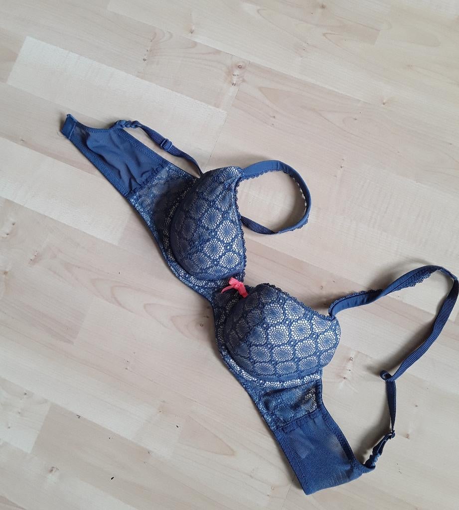 BH Victoria's Secret mt 32C=70C, Kleding | Dames, Victoria's Secret, Ophalen of Verzenden, Blauw, BH