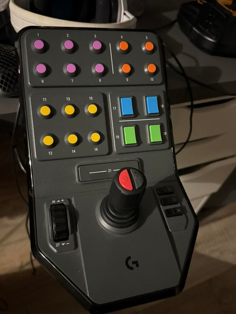 Logitech G farm simulator side, Ophalen, Zo goed als nieuw