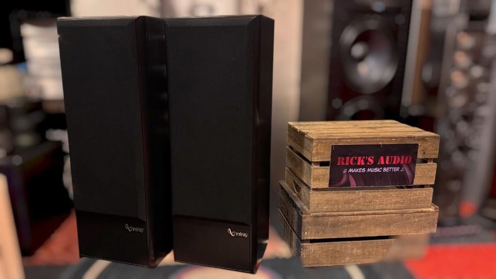 Infinity Reference Five • EMIT‑R tweeter • GARANTIE, Zo goed als nieuw, 60 tot 120 watt, INFINITY SYSTEMS. INC., MADE IN U.S.A.