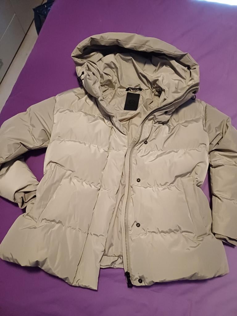 Airforse jas mt xs eerder m, Kleding | Dames, Jassen | Winter, Ophalen, Airforce, Beige, Zo goed als nieuw