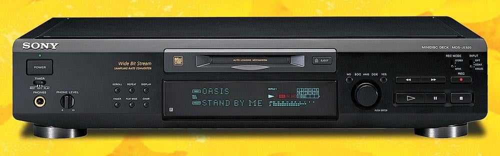 Sony minidisc recorder. Model MDS-JE520, Ophalen of Verzenden, Minidisc-recorder