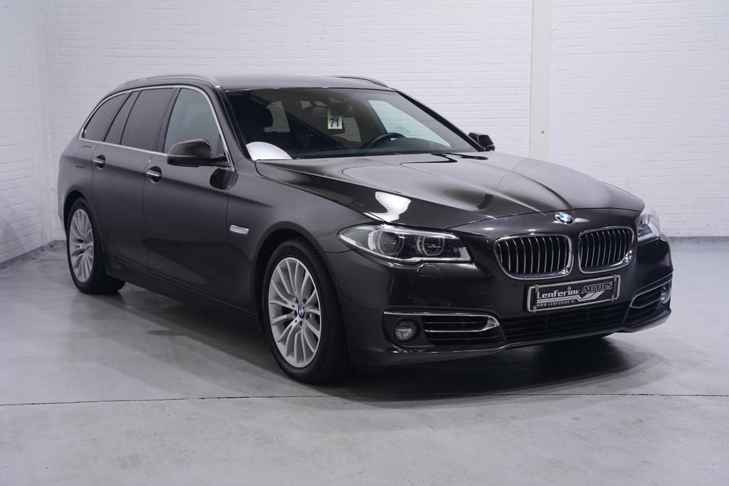 BMW 5-serie Touring 535d Luxury line NAP Navi Head up Sports, Automaat, Achterwielaandrijving, Gebruikt, 2993 cc