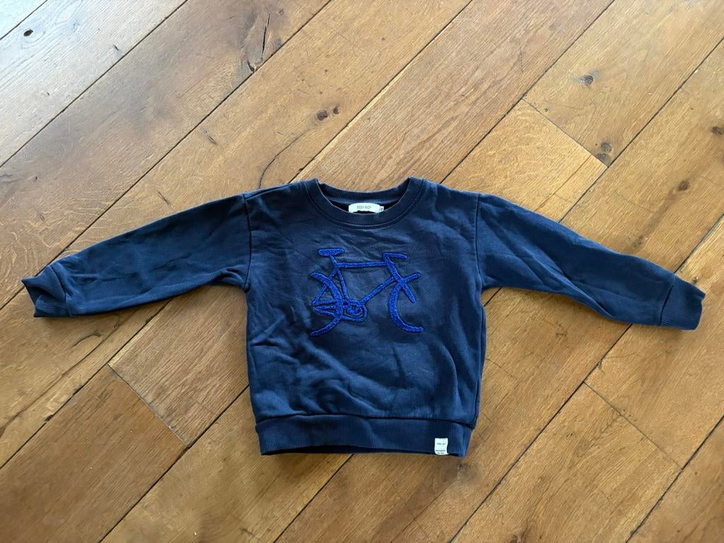 Sweater Sissy Boy fiets maat 104, Ophalen of Verzenden, Zo goed als nieuw, Jongen of Meisje, Trui of Vest