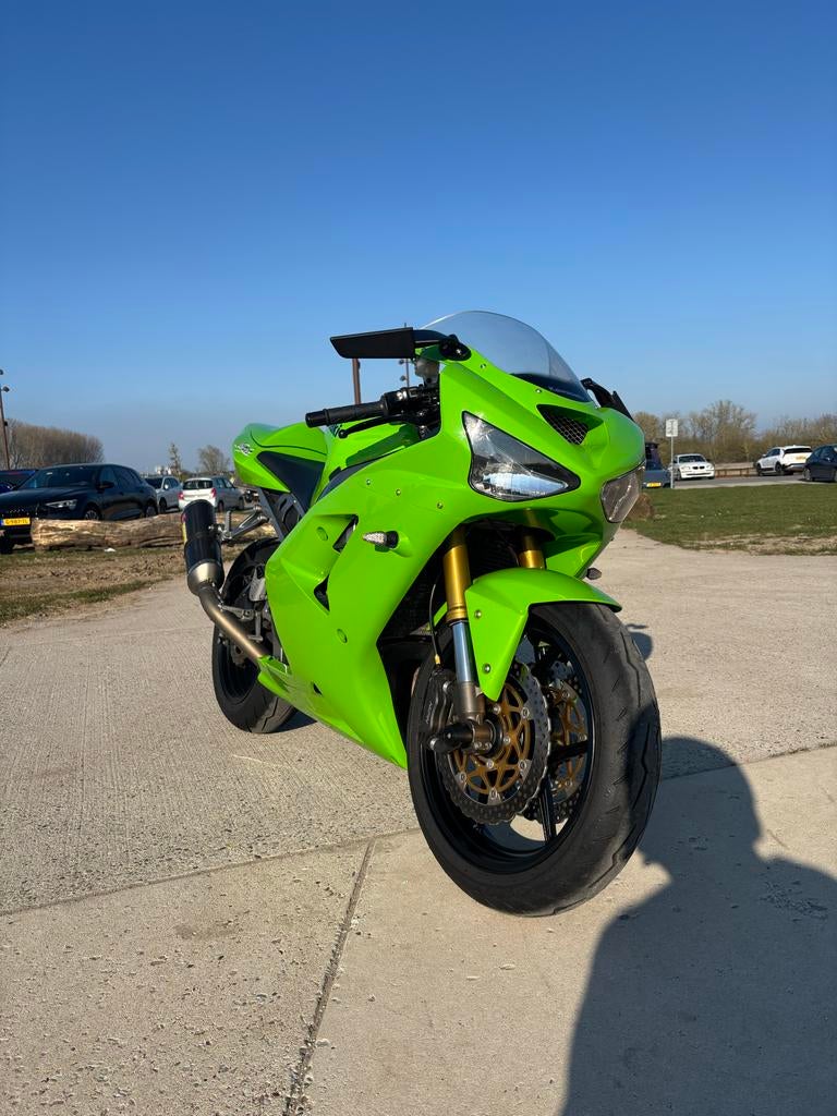 Kawasaki ZX6R 2002 Injectie - Topstaat met upgrades, Motoren, 4 cilinders, Motorrijbewijs A, Super Sport, Particulier