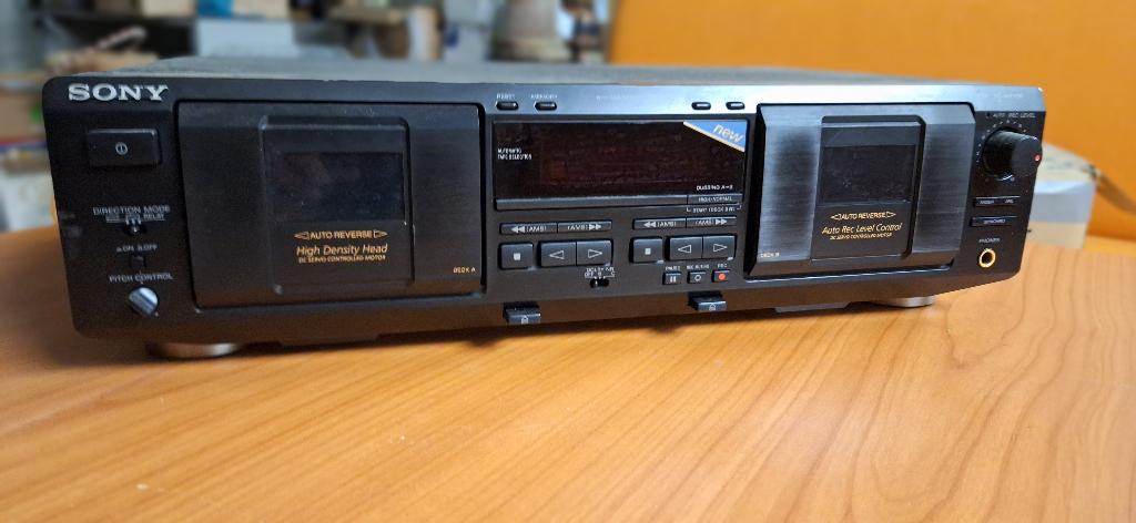 Sony dubbel cassettedeck, Audio, Tv en Foto, Cassettedecks, Ophalen, Dubbel, Sony, Tiptoetsen
