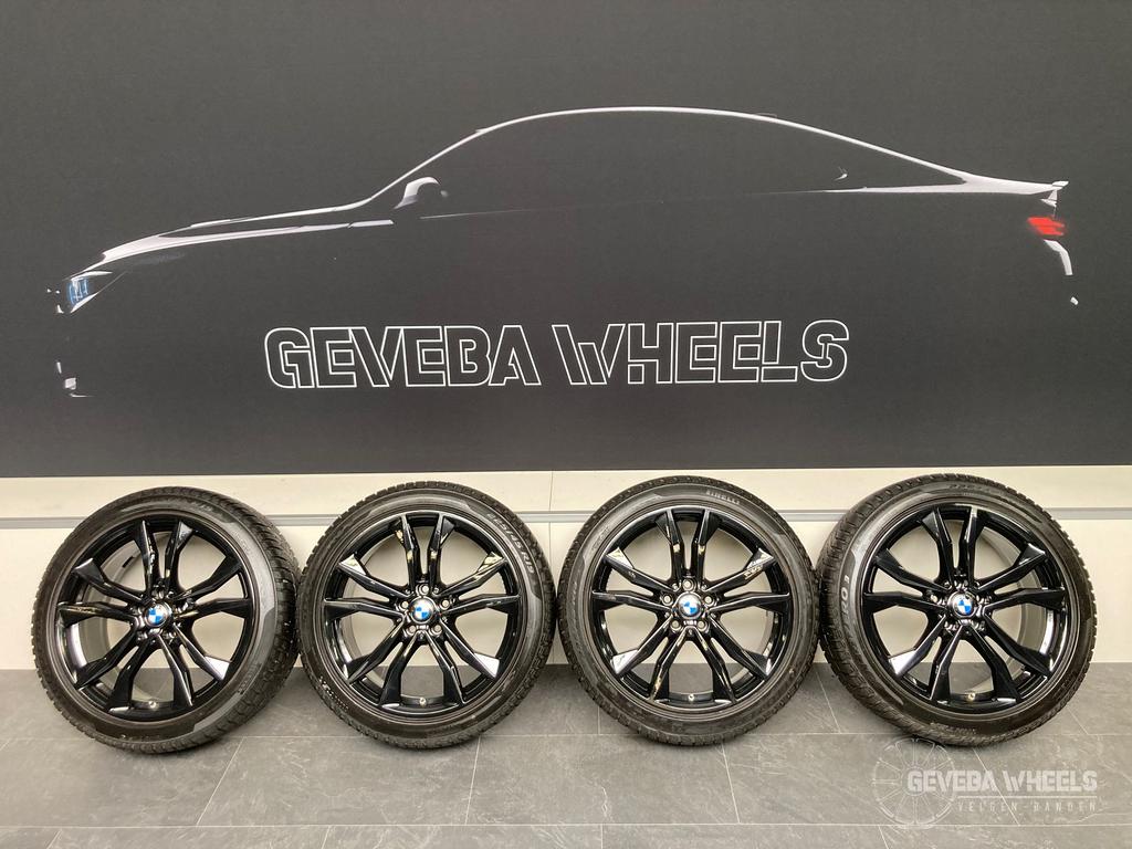 19” originele BMW X1 F48 X2 F39 velgen + winterbanden 715M, 19 inch, Gebruikt, -, -