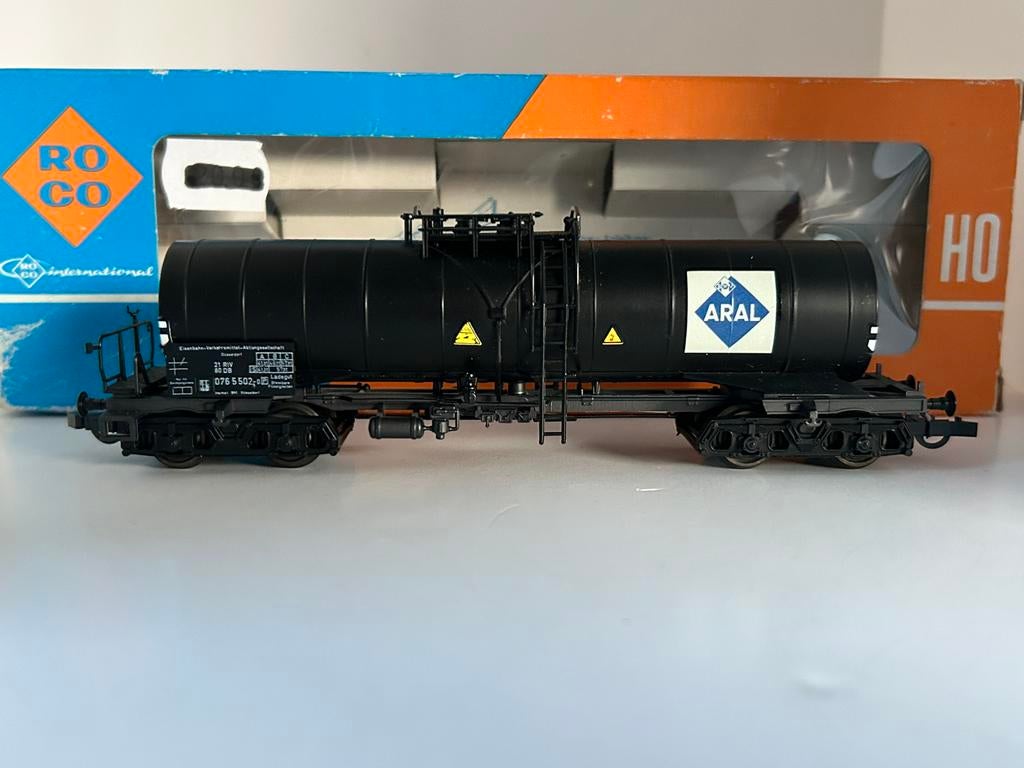 H0 Roco DB Aral ketelwagen (4356C), Gelijkstroom, Wagon, Ophalen of Verzenden, Zo goed als nieuw