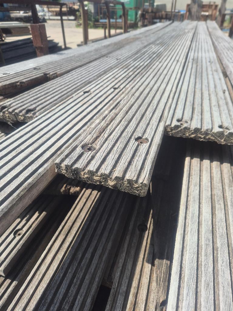 Tuinplanken - Geïmpregneerd - Terrasplanken - Vlonder, Ophalen, Gebruikt, 250 cm of meer, Planken