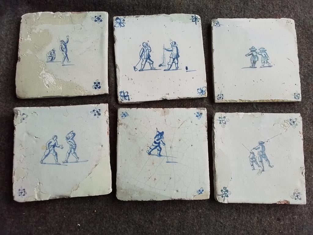 Antieke tegeltjes, Antiek en Kunst, Ophalen