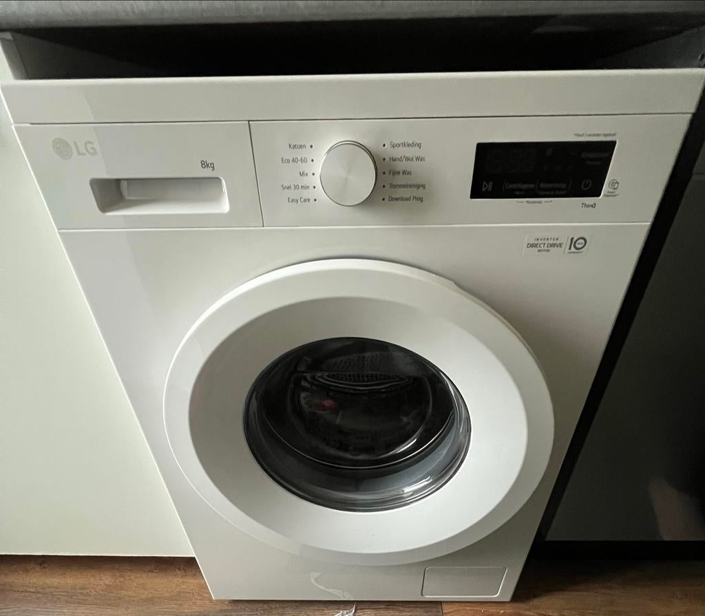 LG Wasmachine 8kg - Bijna nieuw, Witgoed en Apparatuur, Wasmachines, 1200 tot 1600 toeren, 8 tot 10 kg, Ophalen of Verzenden, Zo goed als nieuw