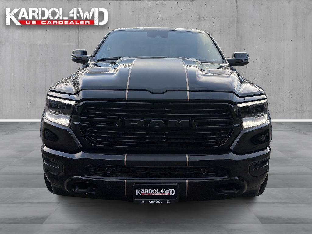 Dodge Ram 1500 5.7 V8 4x4 Crew Cab Laramie | Tonneau cover |, Auto's, Automaat, Gebruikt, 402 pk, Zwart