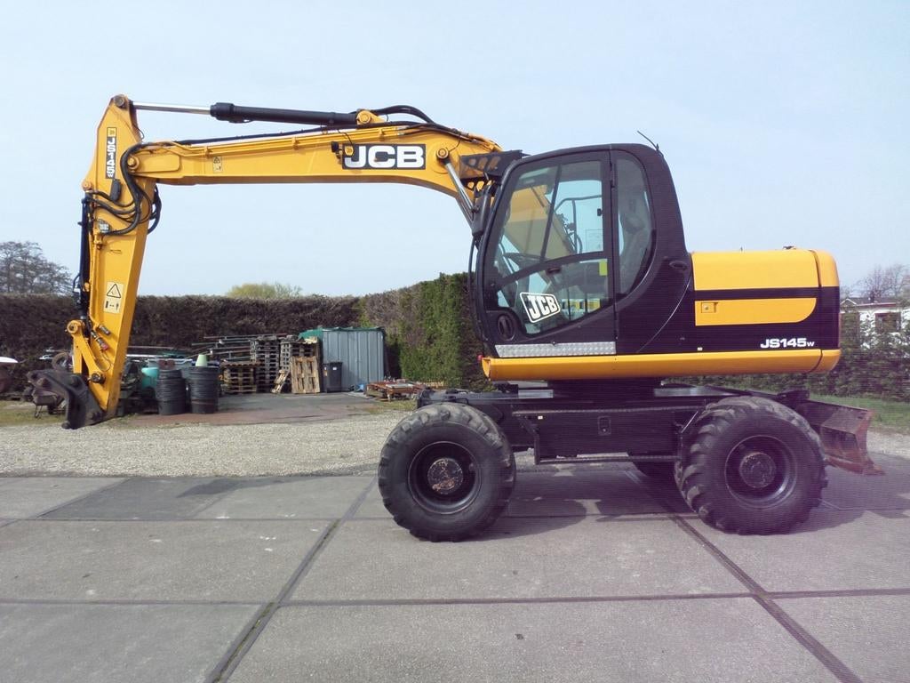 JCB145W graafmachine bouwjaar 2007, Ophalen, Graafmachine