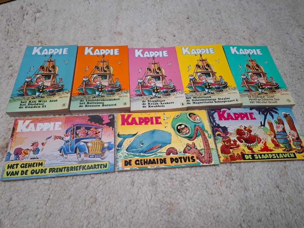 Kappie door Marten Toonder - Diverse delen, Meerdere stripboeken, Ophalen of Verzenden, Zo goed als nieuw, Marten Toonder