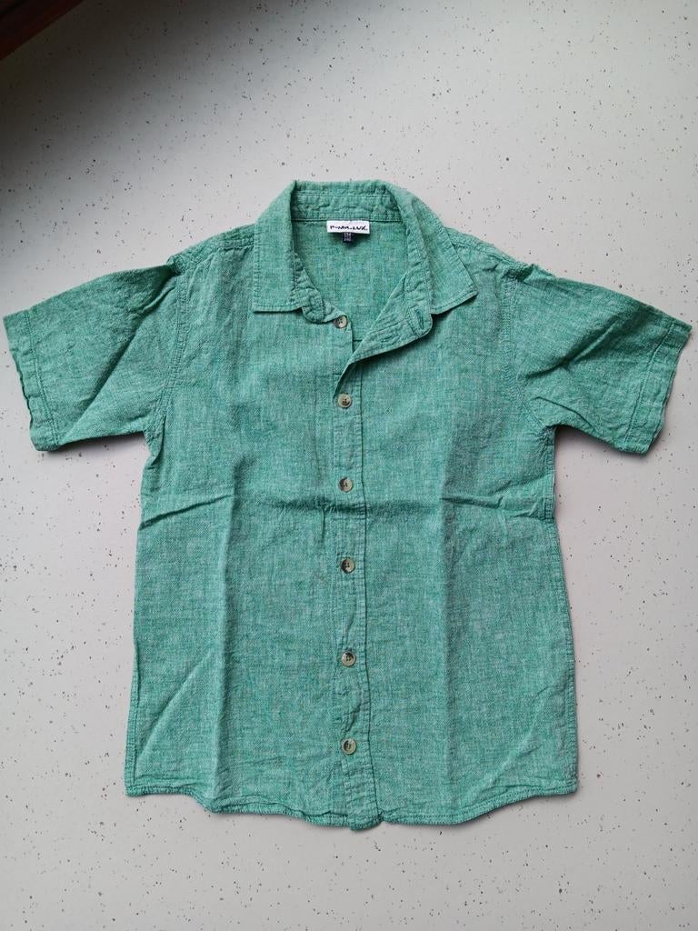 Pomp de lux 134/140 linnen blouse, Ophalen of Verzenden, Zo goed als nieuw, Shirt of Longsleeve, Pomp de Lux