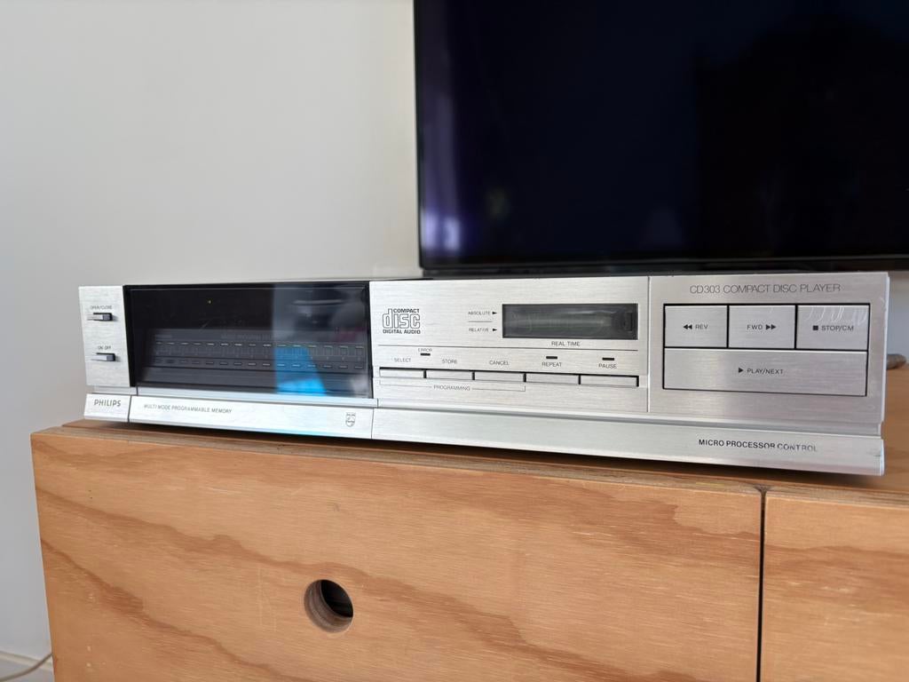 Philips cd 303 (full serviced), Audio, Tv en Foto, Cd-spelers, Ophalen of Verzenden, Refurbished, Philips