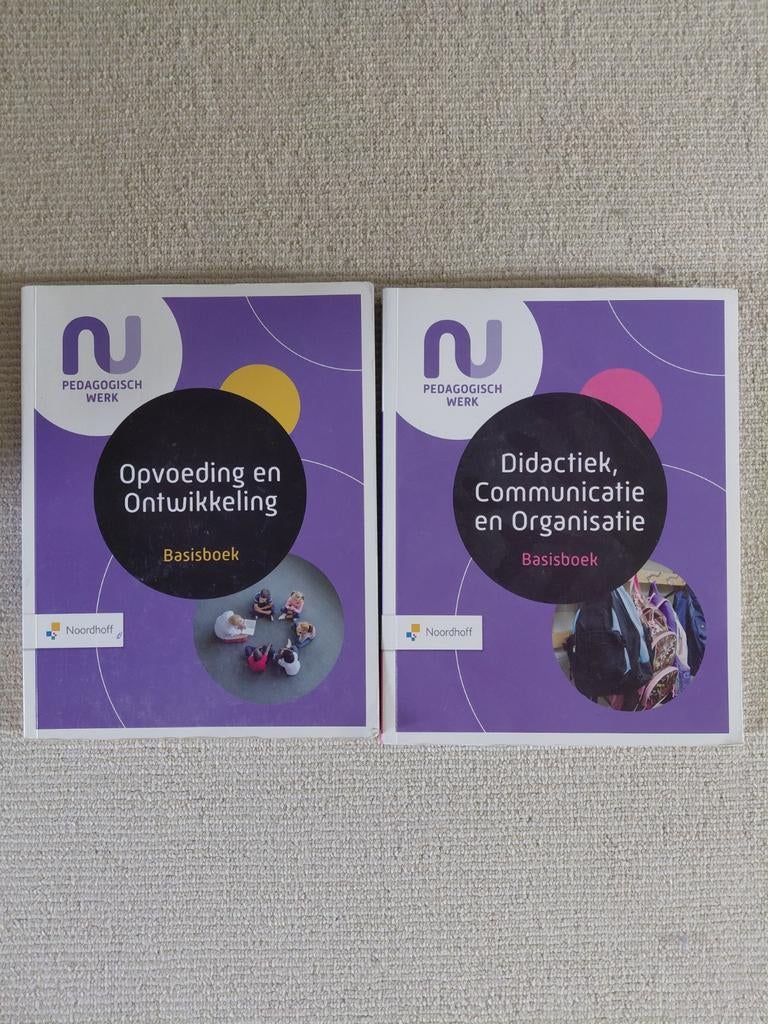 Pedagogisch Werk Basisboeken: Opvoeding & Didactiek, Noordhoff, Ophalen of Verzenden, Zo goed als nieuw, MBO