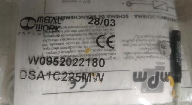 metalworks pneumatiek DSA1C225MW, Ophalen of Verzenden, Nieuw