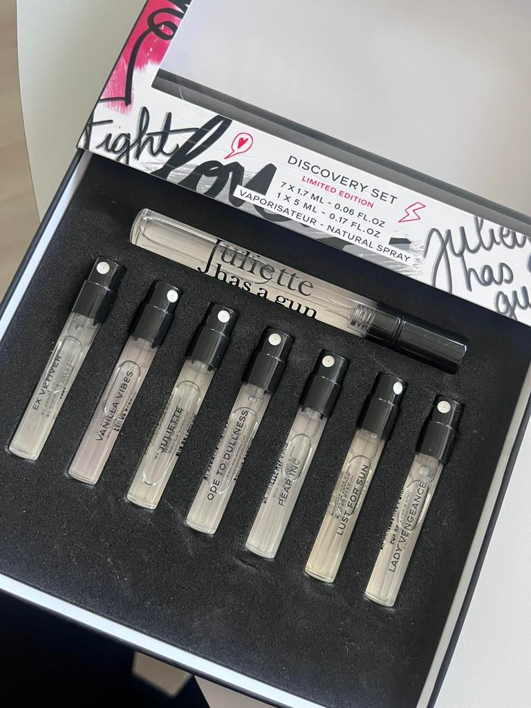 Juliette has a gun parfum discovery set, Ophalen of Verzenden, Zo goed als nieuw