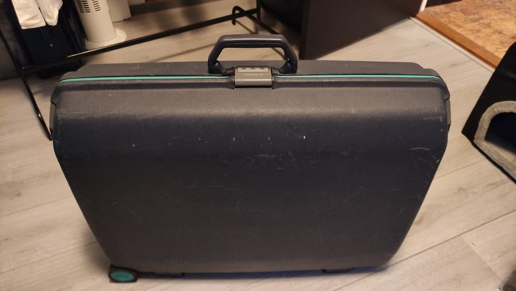 Samsonite reiskoffer, Sieraden, Tassen en Uiterlijk, Koffers, Gebruikt, Hard kunststof, 45 tot 55 cm, Wieltjes
