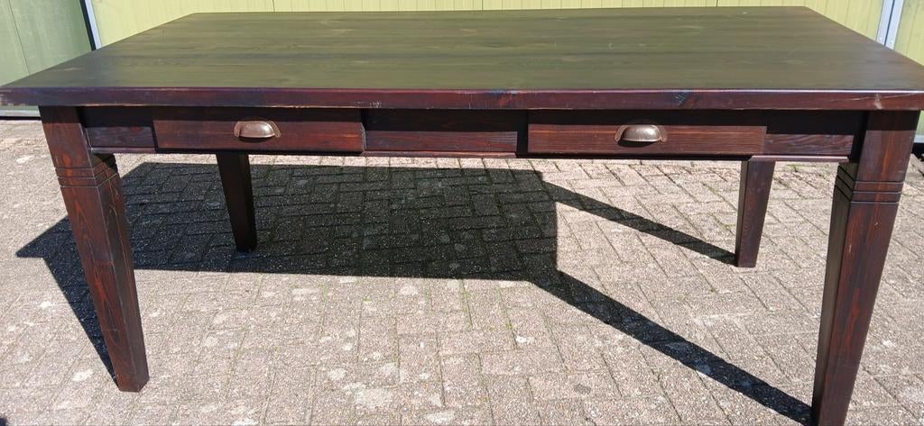 Tuintafel, Ophalen of Verzenden, Rechthoekig, Hout