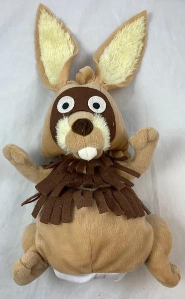 Interimage Fabeltjeskrant Zoef de Haas Handpop Pluche 30cm