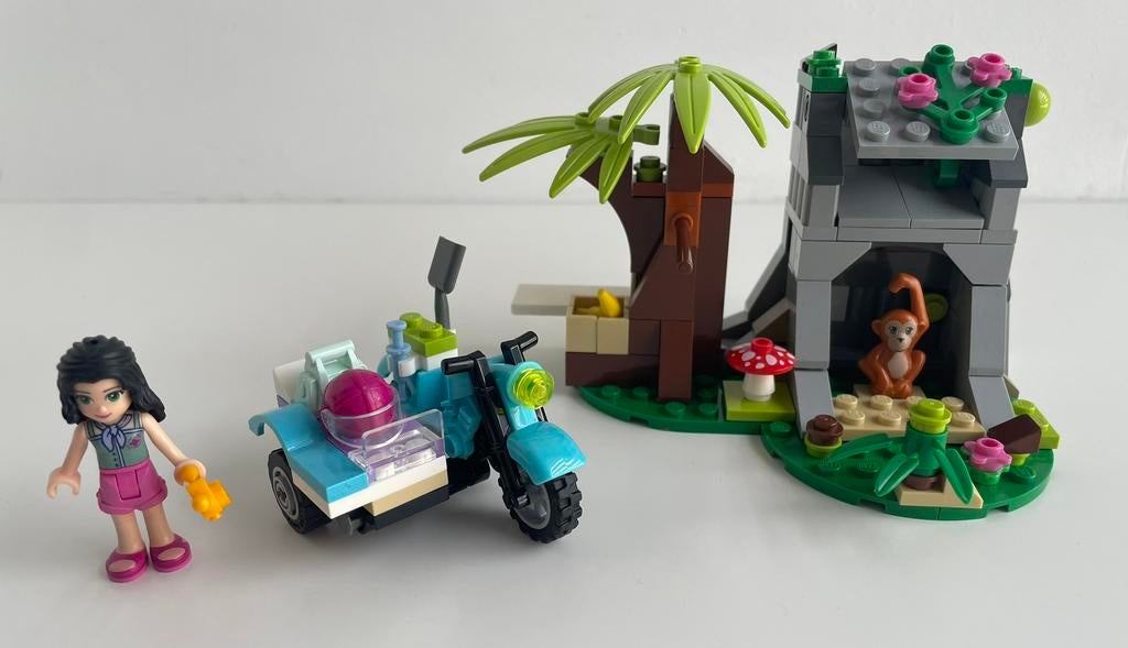 Lego Friends 41032 - Eerste Hulp Junglebike, Ophalen of Verzenden, Zo goed als nieuw