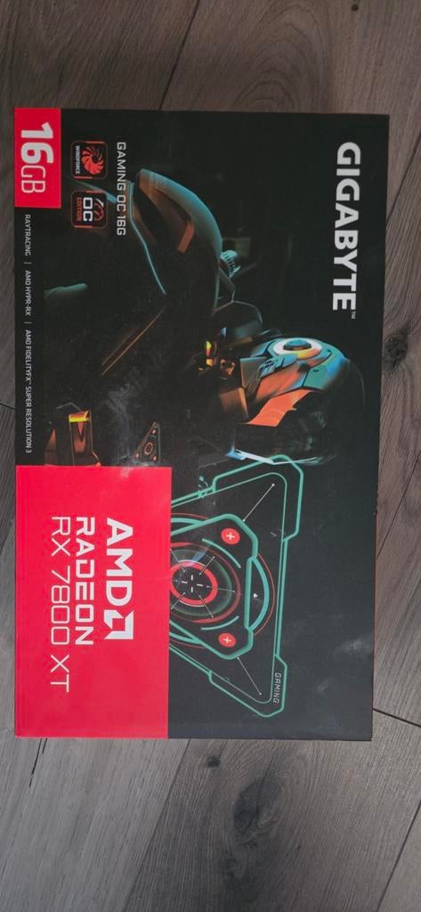 Gigabyte AMD Radeon RX 7800 XT Gaming OC 16G, Computers en Software, Videokaarten, PCI-Express 4.0, GDDR6, Ophalen of Verzenden