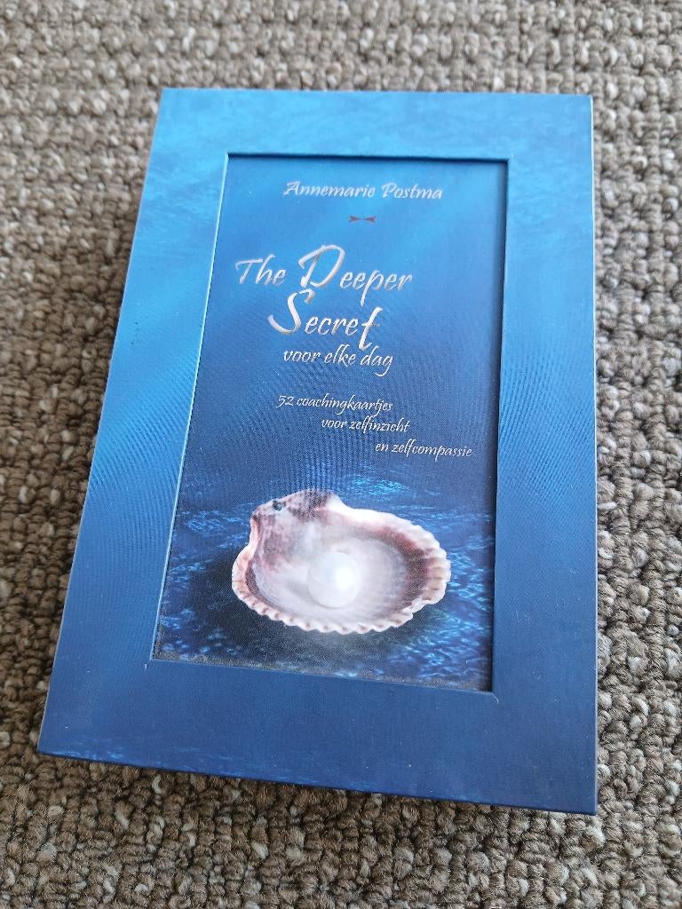 Coaching kaarten The Deeper Secret, Boeken, Annemarie Postma, Spiritualiteit algemeen, Verzenden, Overige typen