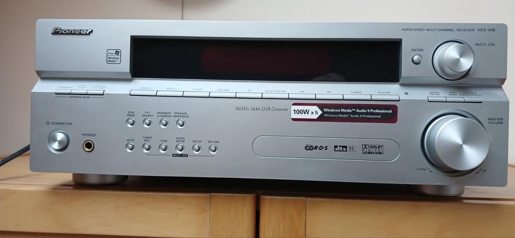 Pioneer VSX 416, Ophalen, Gebruikt, 60 tot 120 watt, Pioneer
