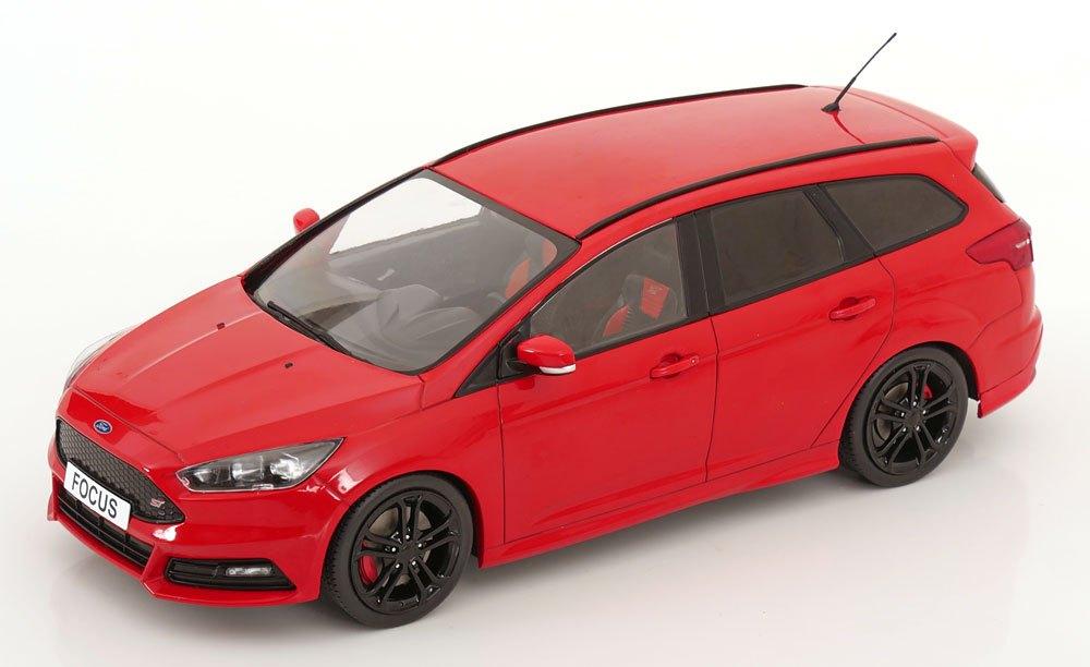Ford Focus ST 2015 Rood 1-18 Ixo Models, Hobby en Vrije tijd, Modelauto's | 1:18, Overige merken, Auto, Info@speidel.de, Nieuw