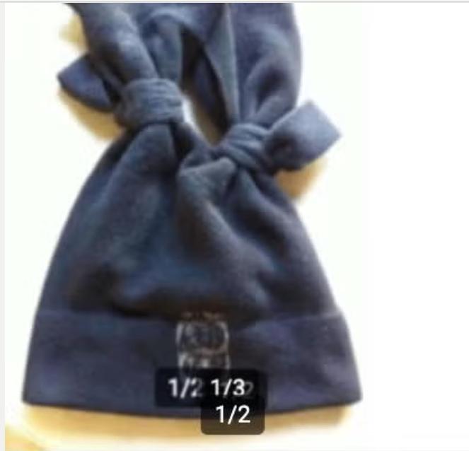 Dames ski muts Eisbar fleece zwart, Eisbar fleece, Ophalen of Verzenden, Zo goed als nieuw, Muts