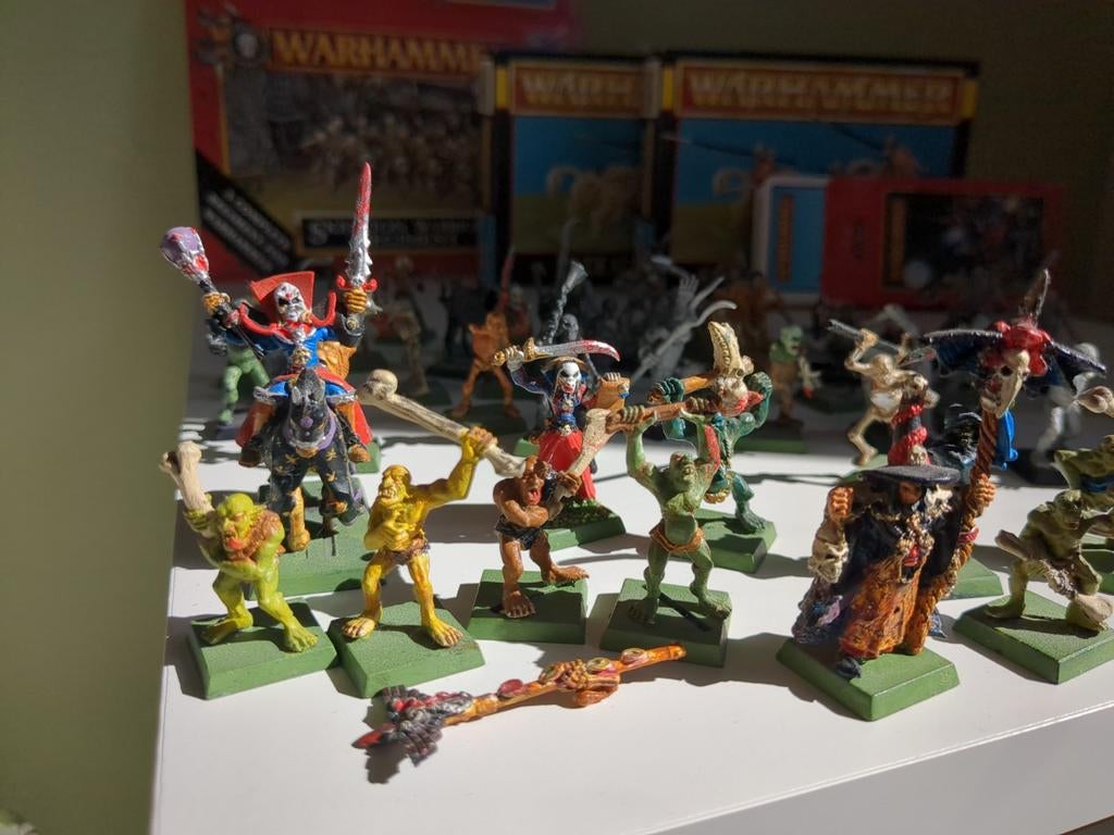 Oude warhammer - voornamelijk undead, Hobby en Vrije tijd, Wargaming, Warhammer, Ophalen of Verzenden