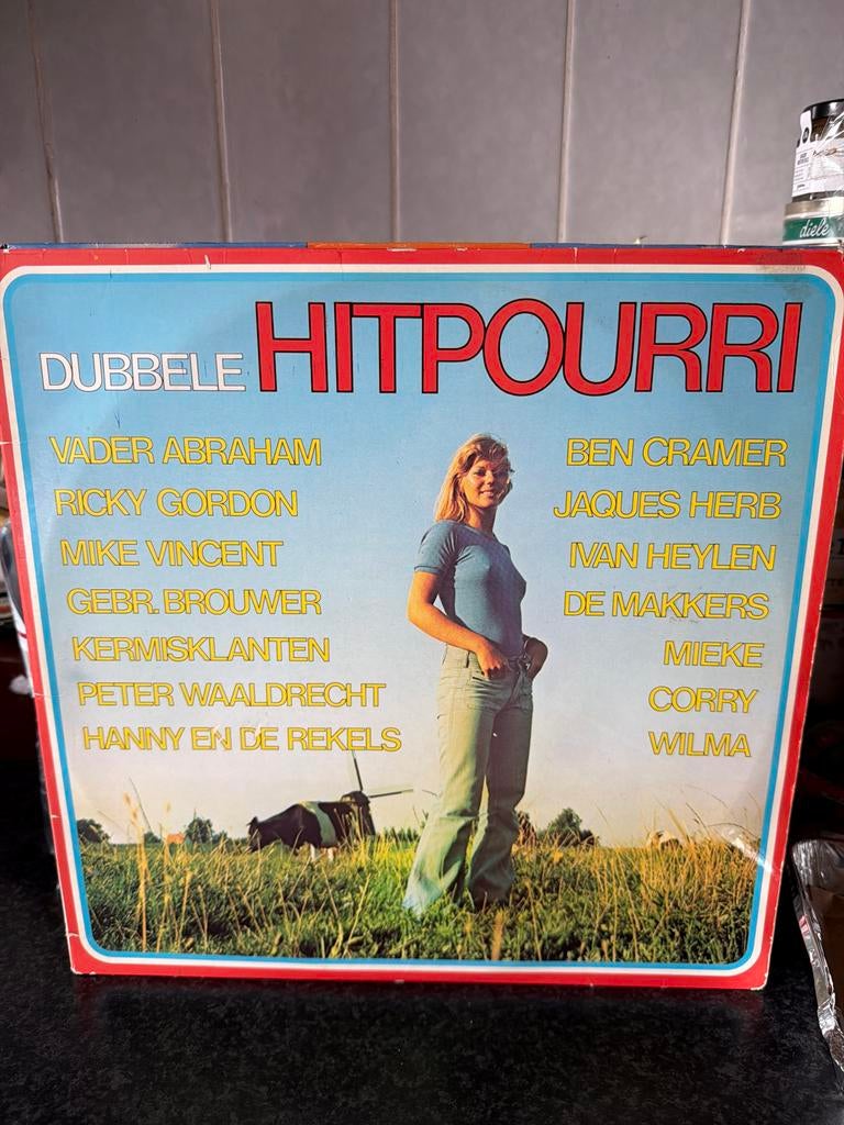 T2.  Dubbele Hitpourri LP - Diverse Artiesten (Jaren '70), Cd's en Dvd's, Vinyl | Nederlandstalig, Ophalen of Verzenden, Gebruikt