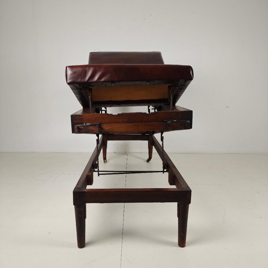 Antiek Engels Militair Ziekenhuisbed – 19e Eeuw, Ophalen of Verzenden