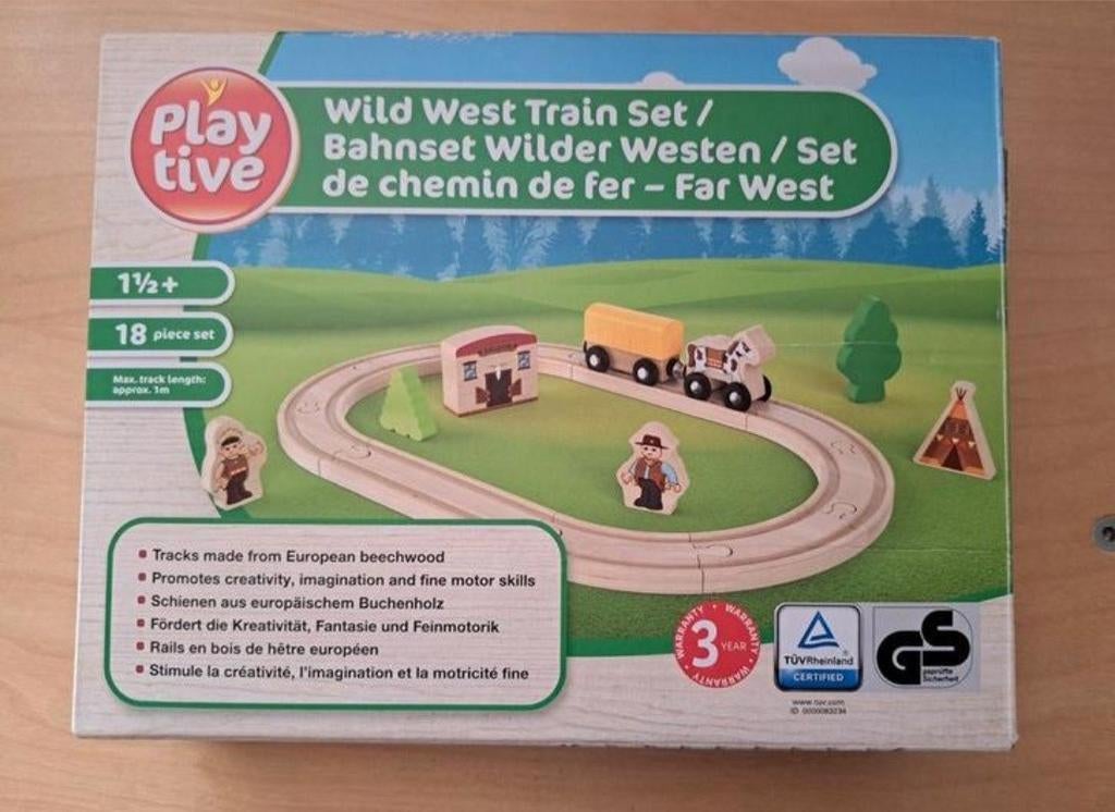 Playtive treinbaan, Ophalen of Verzenden, Handmatig, Overige merken