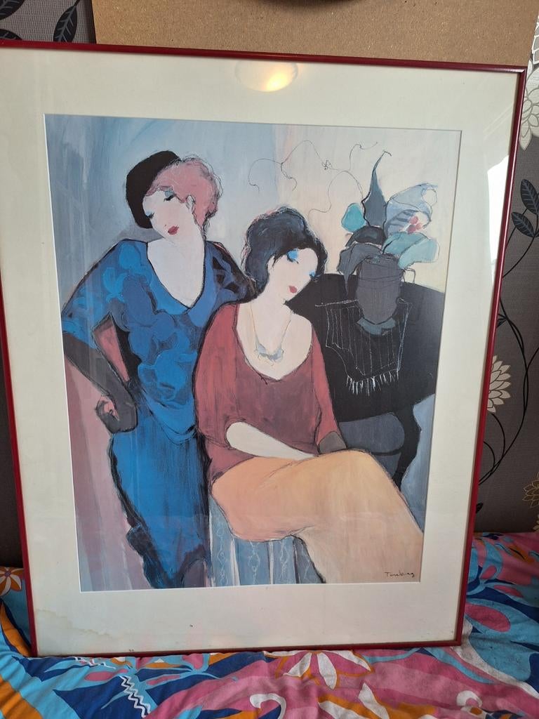 Litho van Izakh Tarkey - Waiting, Ophalen