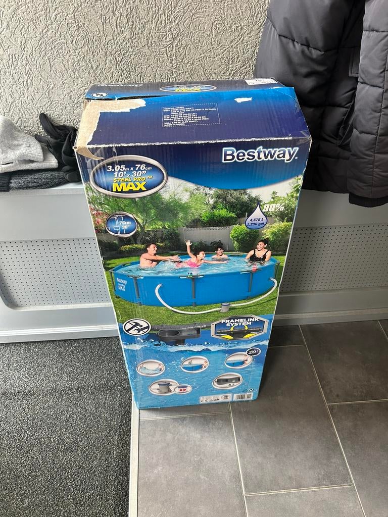 Zwembad, Minder dan 80 cm, Ophalen of Verzenden, Zo goed als nieuw, Opzetzwembad