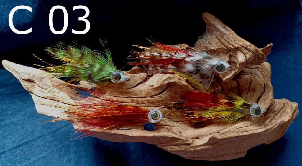 Set C 03 & C 07 van elk 4 Ultra Ligt Baars/Snoekstreamertjes, Ophalen, Nieuw, Complete set