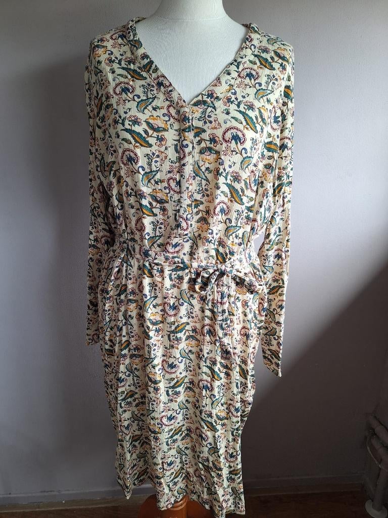 Nieuwe kleurrijke stretch jurk print van By-Bar, maat M, Maat 38/40 (M), Nieuw, Ophalen of Verzenden, By-Bar