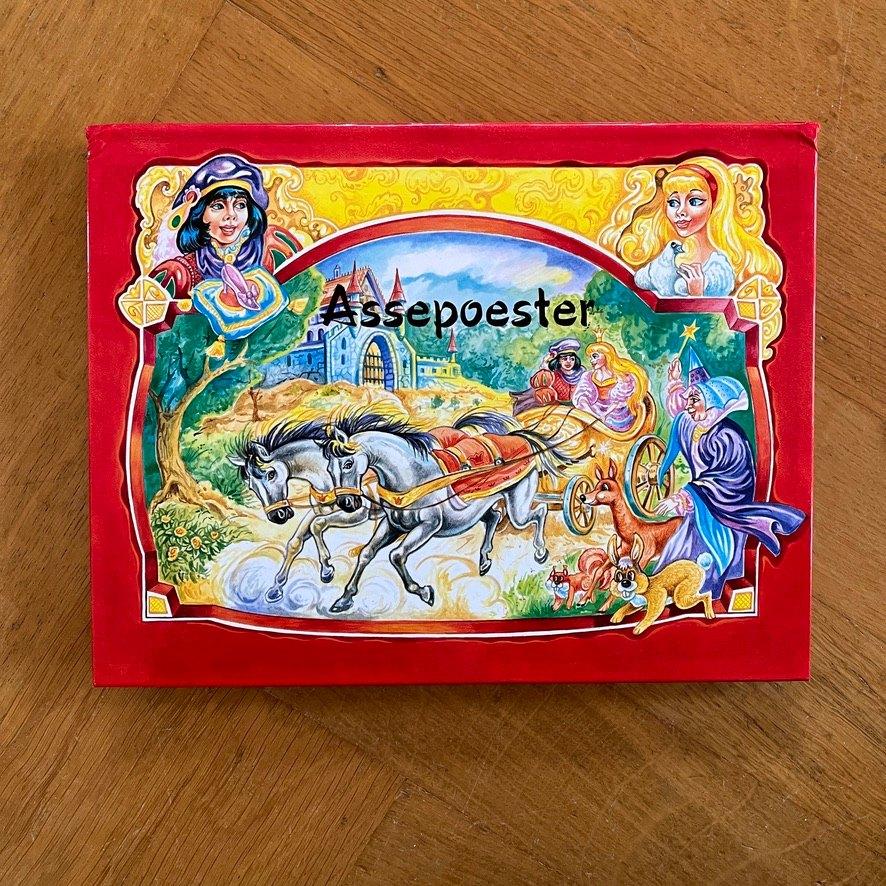 3-D sprookjesboek Assepoester, Ophalen of Verzenden